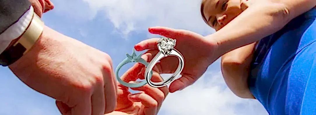 proposing with a PROPOSAL engagement ring